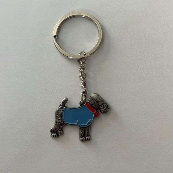 Enameled Dog Keychain - Picture 1 of 4